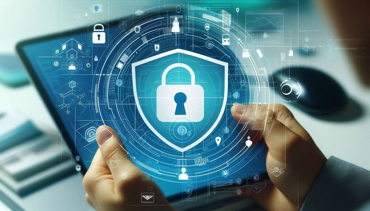 An image illustrating data security on Majekfilms.com, emphasizing safety and commitment to privacy.