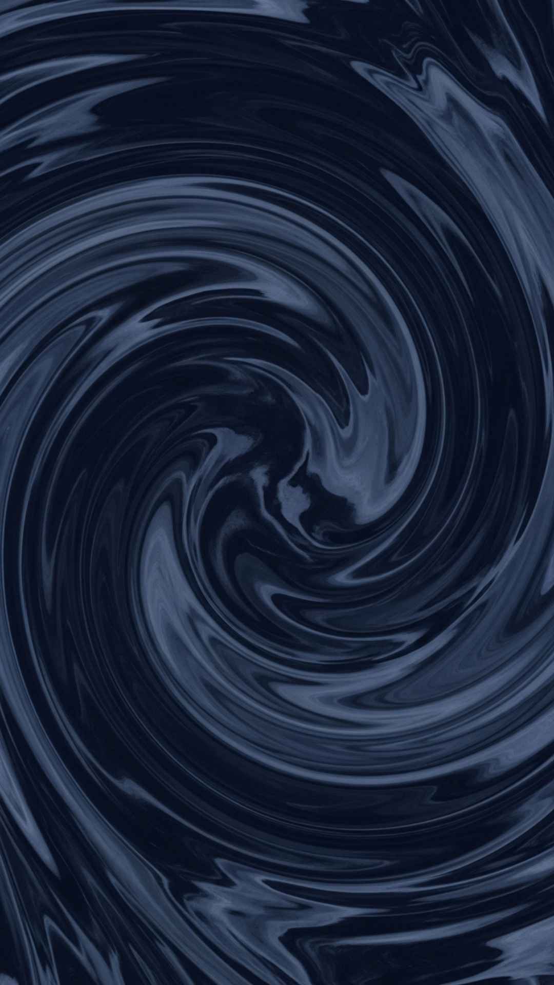 Abstract swirls of dark blue, grey, and black colors, representing complex emotions and a somber, artistic sad DP.