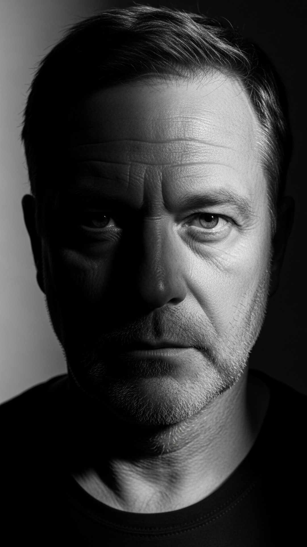 Dramatic portrait with strong light and shadow, creating a mysterious attitude WhatsApp DP