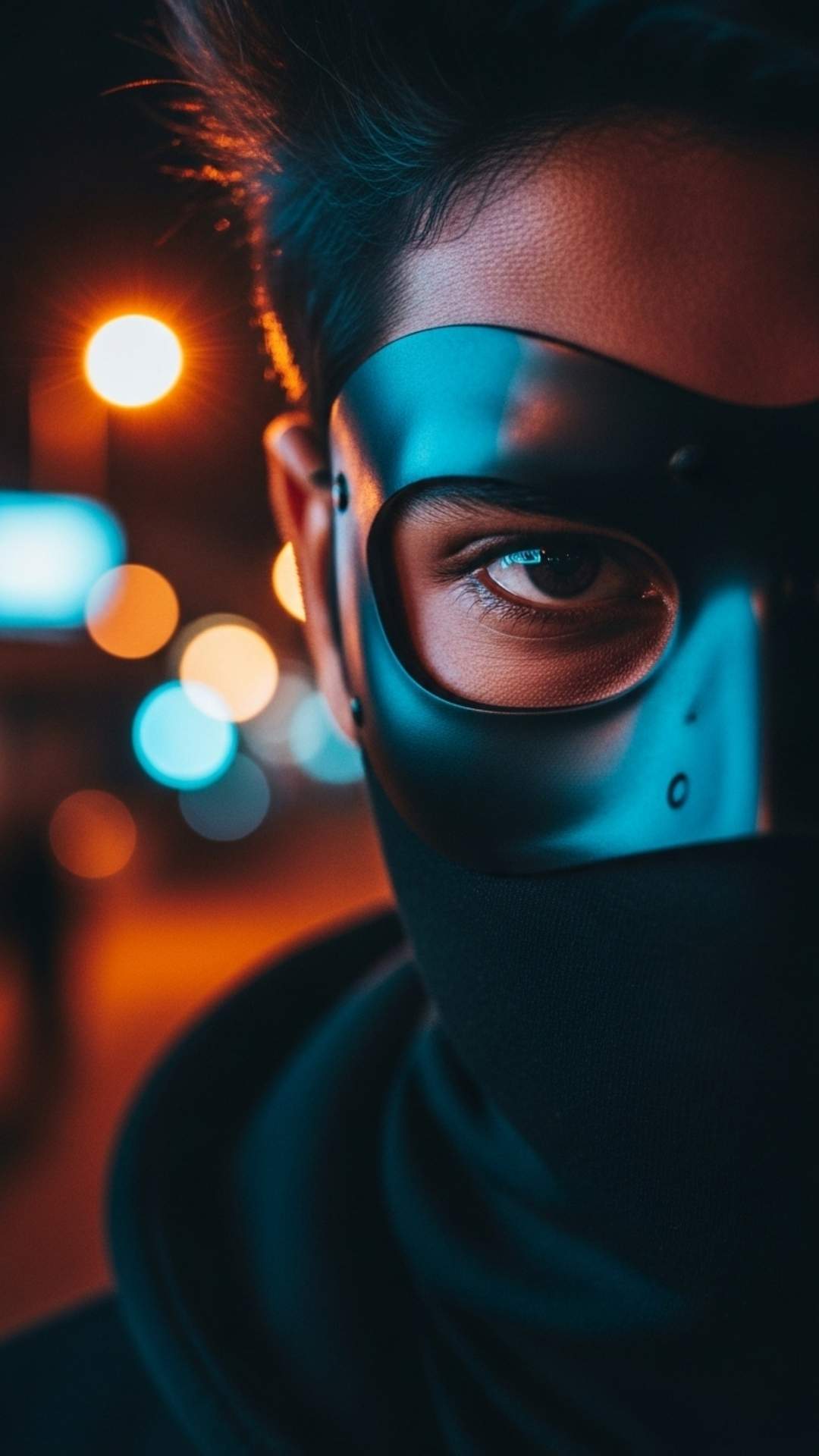 Mysterious hidden face WhatsApp DP for boys with hoodie