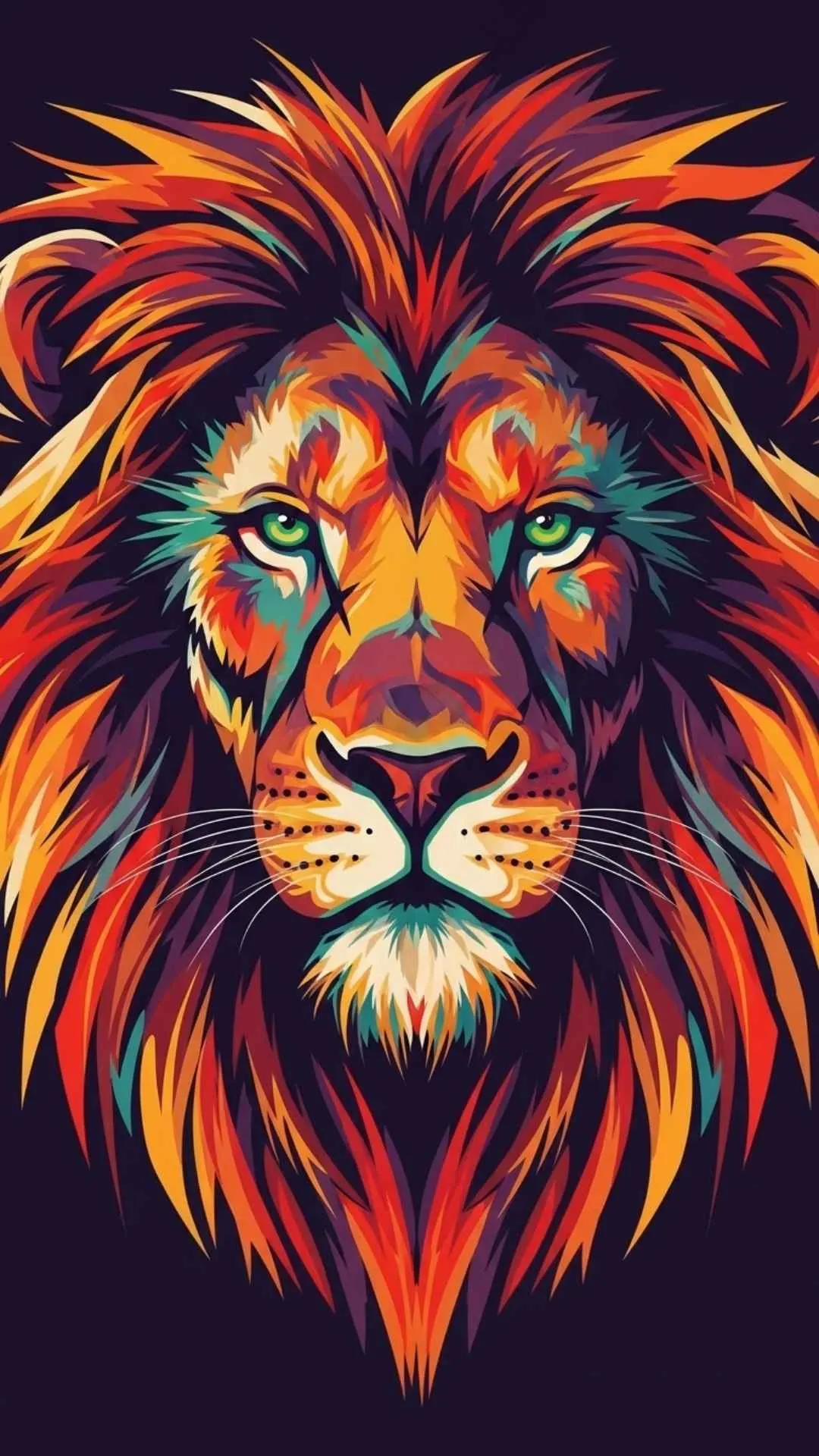 Symbol of strength Facebook DP for boys, powerful animal avatar, determined male spirit FB DP, abstract strength DP.