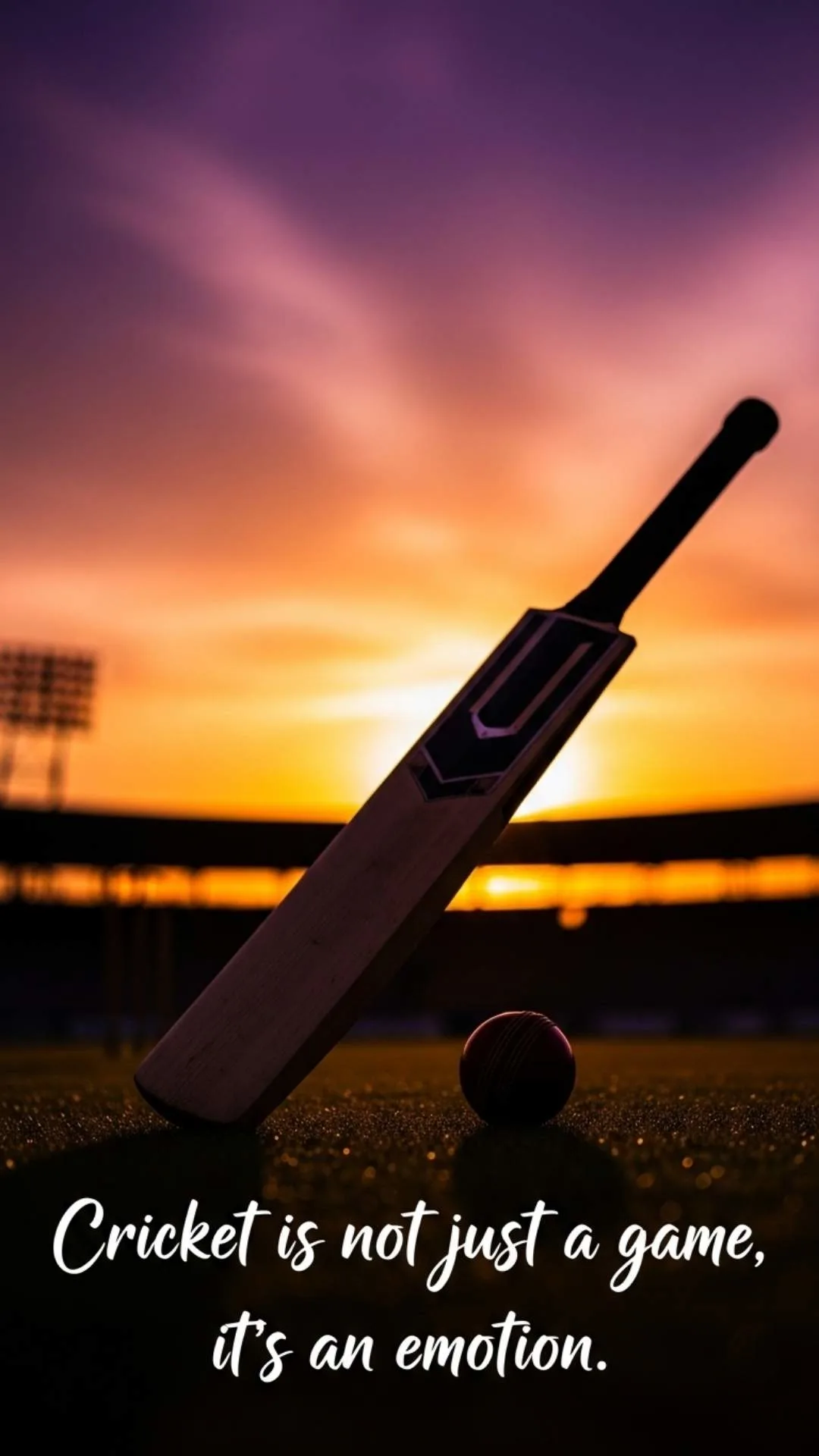 Cricket lover fan Instagram DP, passionate sports profile picture, game on aesthetic image with cricket emotion quote, IPL India team quotes wallpaper.