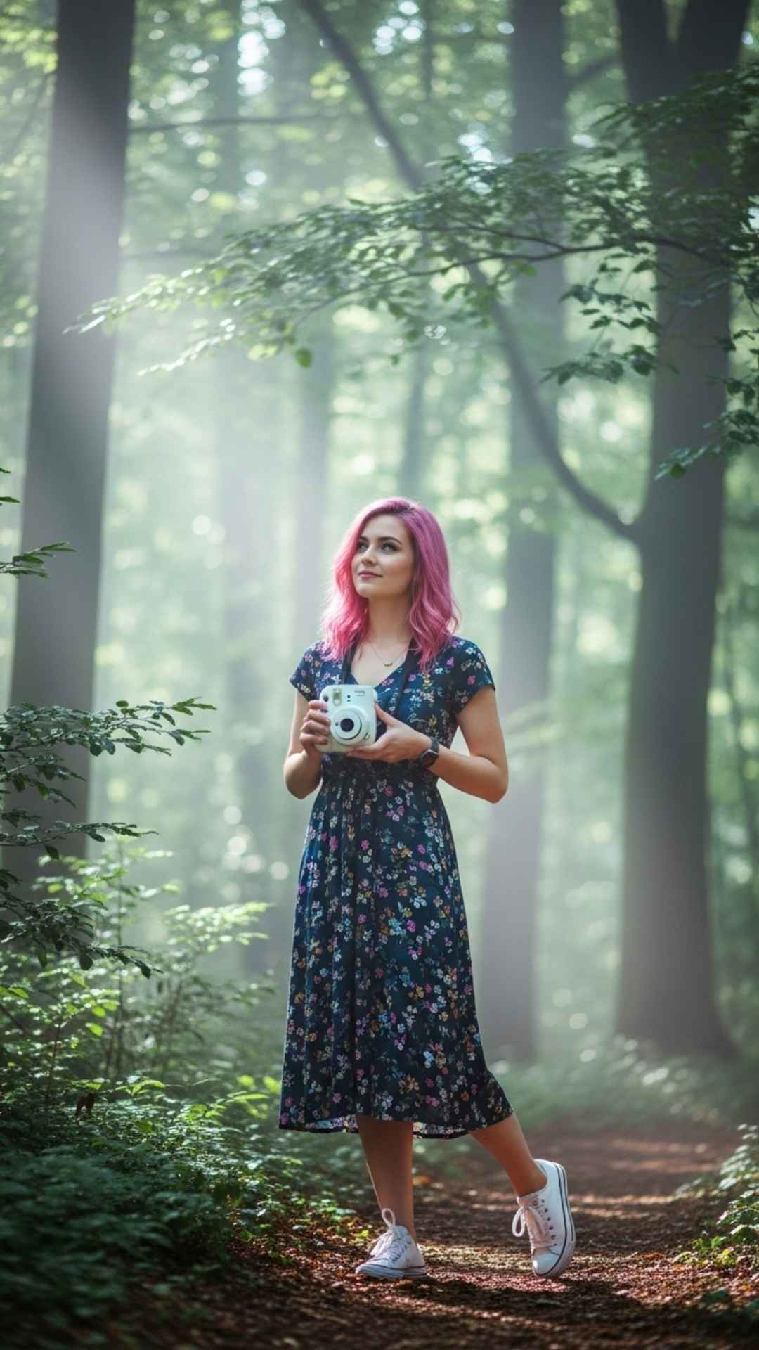 Fashion Facebook DP for girls, nature lover profile picture, stylish female avatar, trendy girl FB DP.