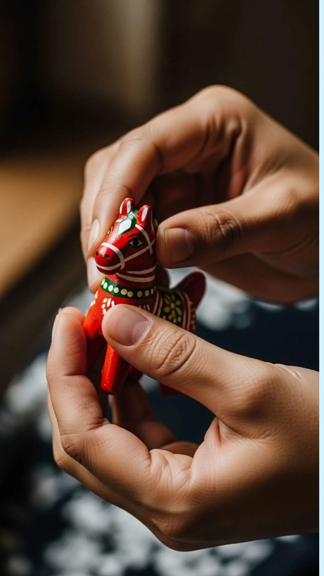 Nostalgic attitude DP, Indian folk toy, simple joys profile picture.