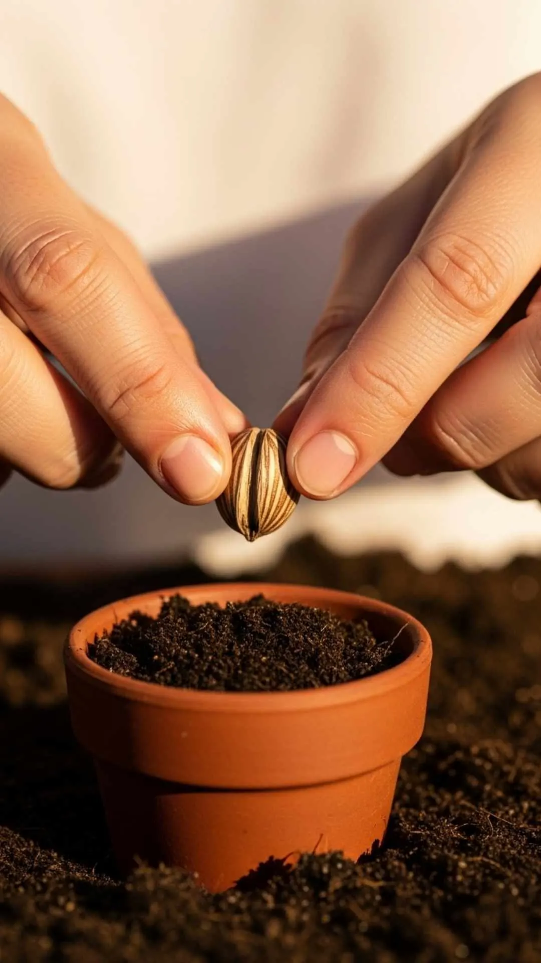 Inspirational DP for startups and entrepreneurs, symbolizing the nurturing of a new idea. Represents potential, growth, and the start of a successful journey
