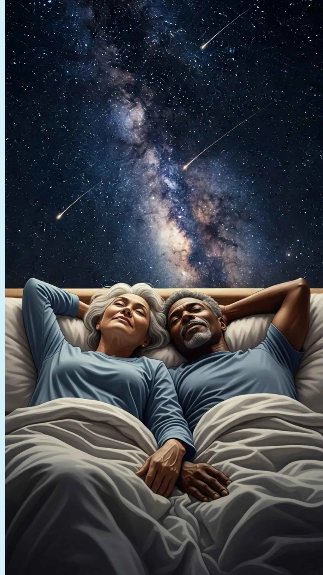Starry sky couple DP, shared dreams profile picture, infinite possibilities FB DP, cosmic love avatar.