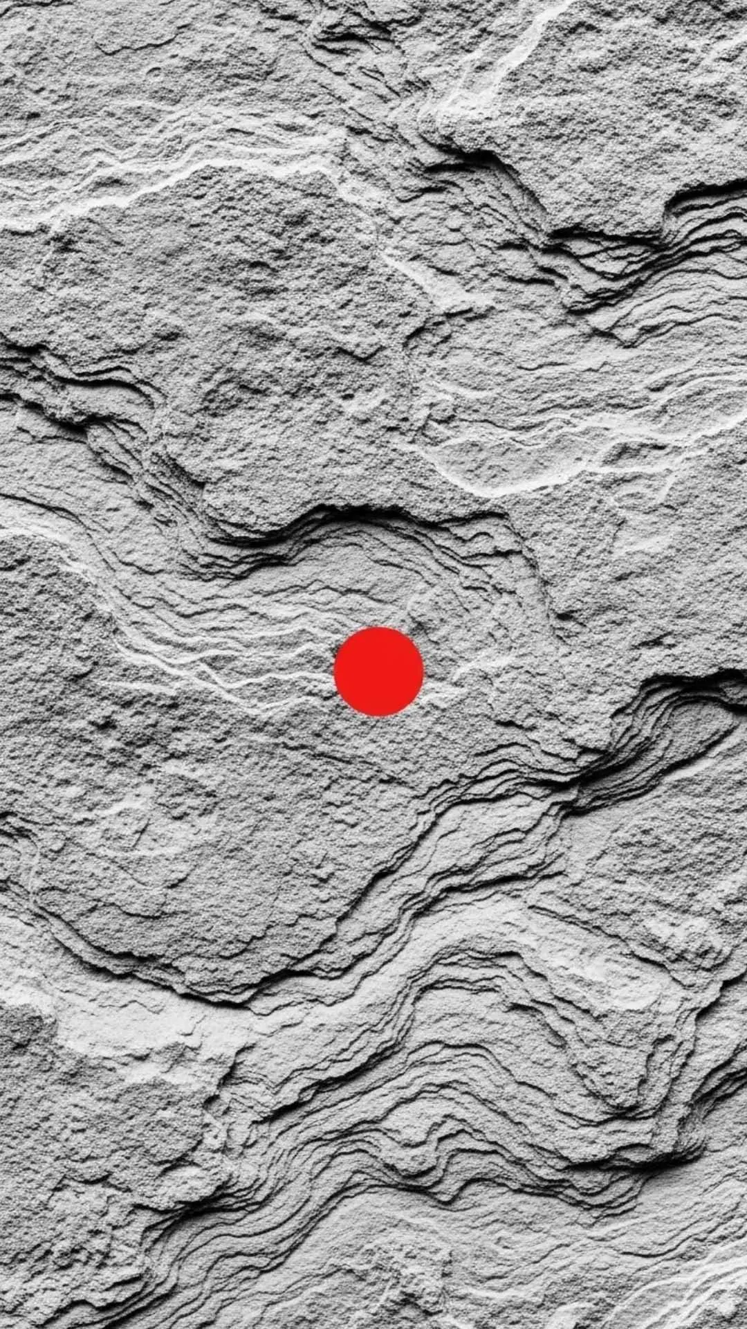 An artistic minimalist DP with a single red dot on a black and white background, symbolizing focus and standing out. #SelectiveColor #RedDot #MinimalistArt #AbstractDP #FocalPoint
