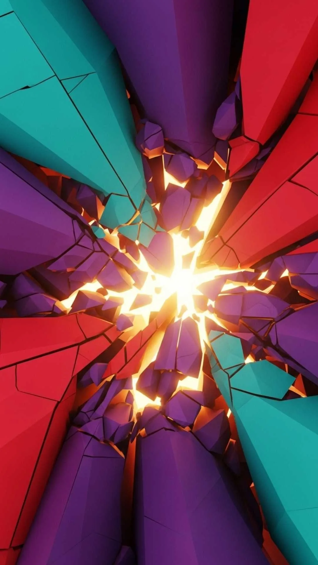 Broken yet beautiful FB DP, resilience profile picture, abstract hope avatar, golden light cracks DP.