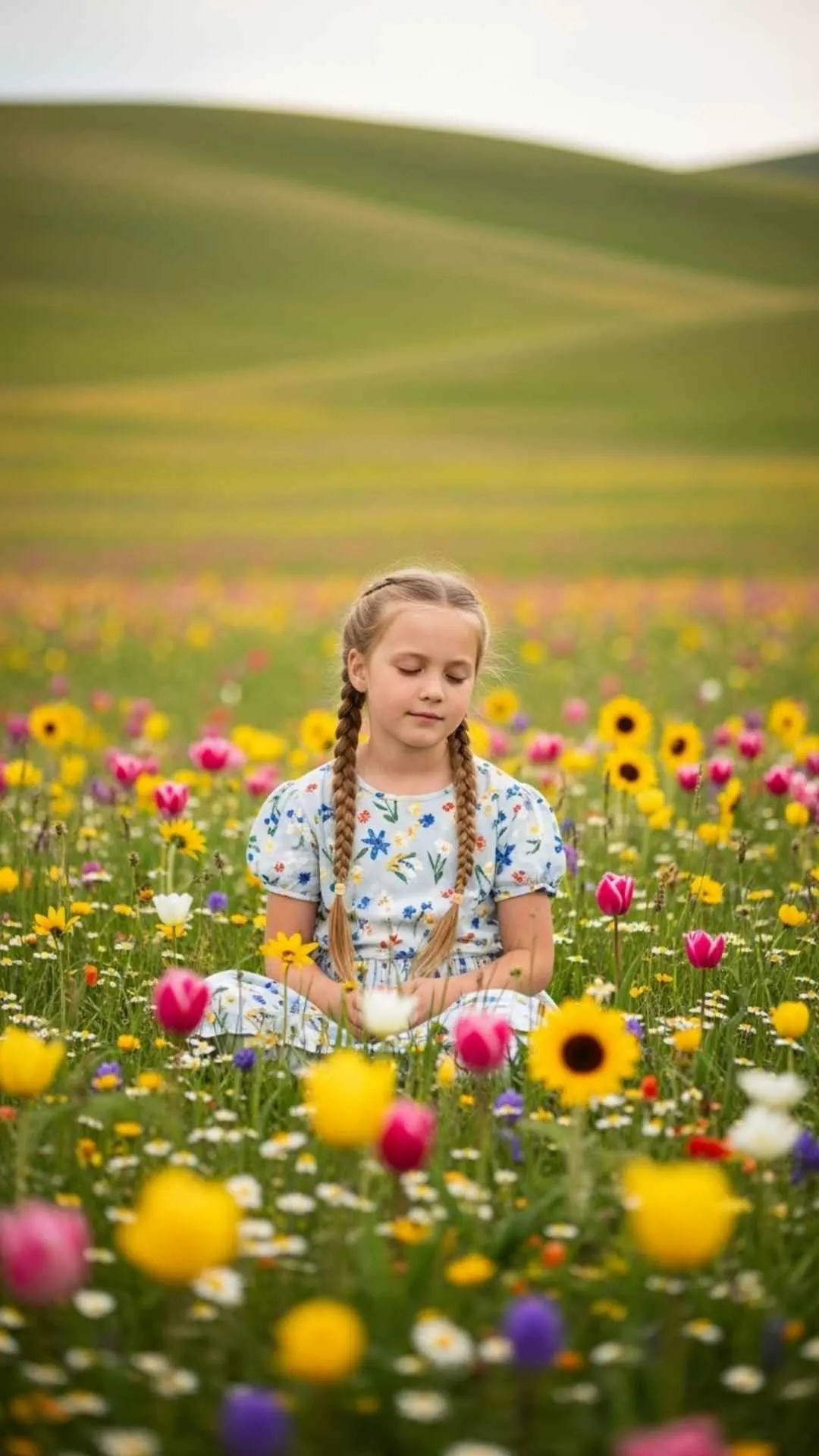 Alone in nature FB DP, healing girl profile picture, growth avatar, serene nature sad girl DP.